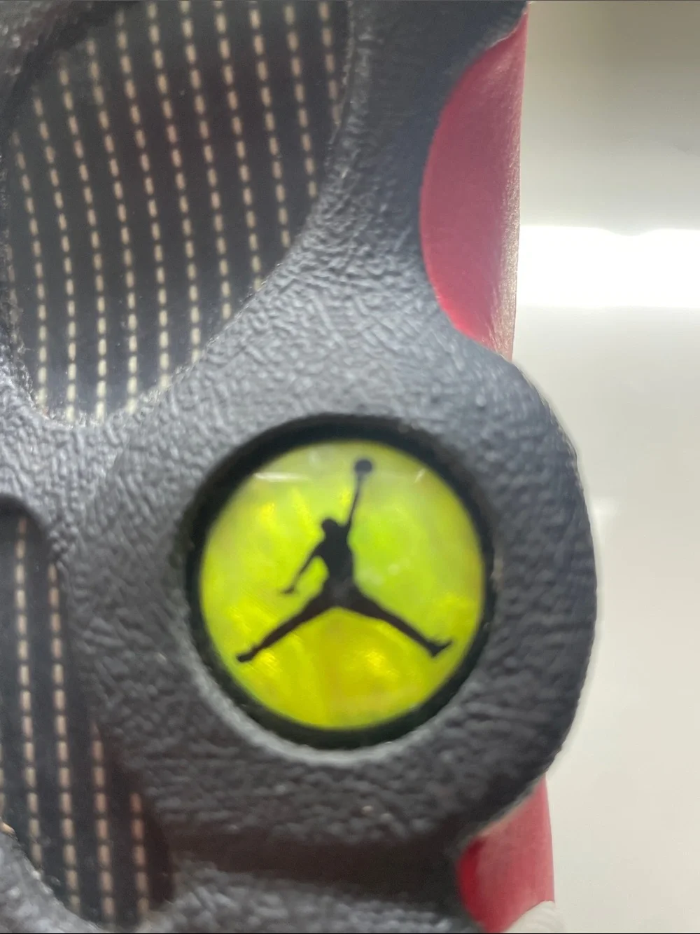 Jordan Kids Gray, White & Red Retro Sneakers 2014 sz 6 Y